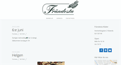 Desktop Screenshot of frandestaklader.se